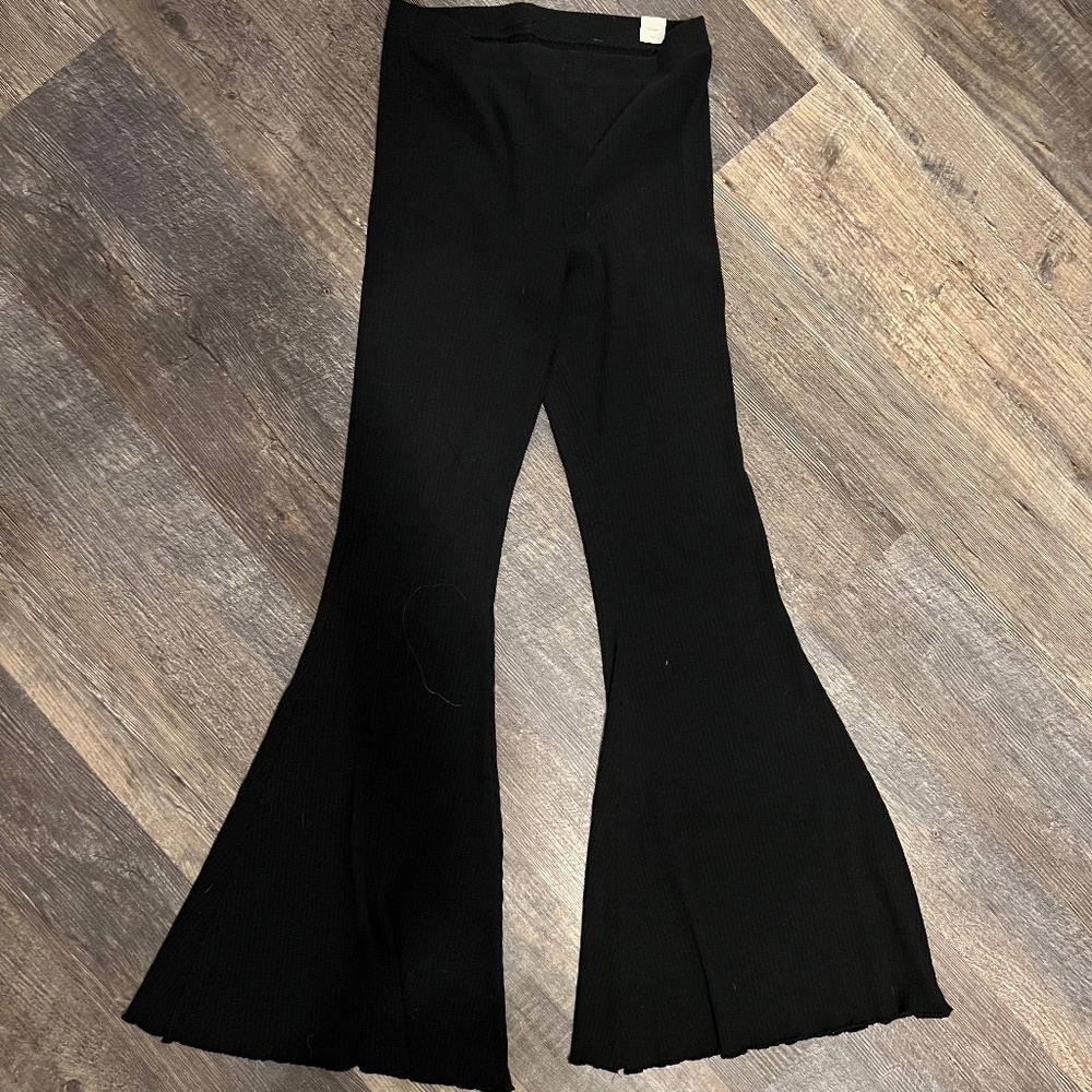Aerie Ribbed Flare Pants